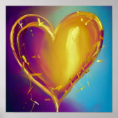 Romantic Heart Poster (Voorkant)