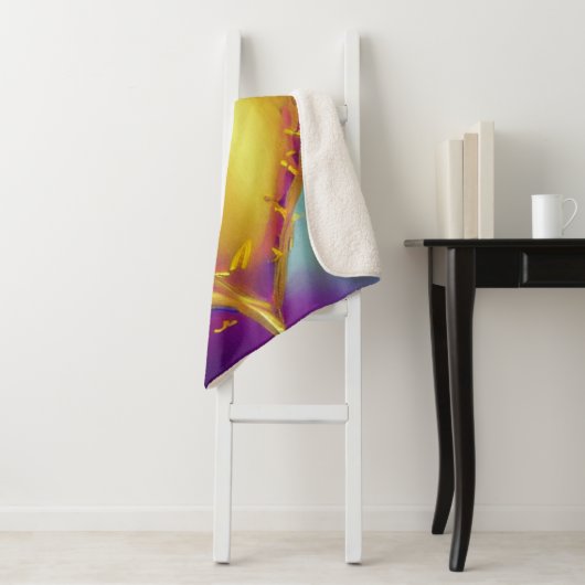 Romantic Heart Sherpa Blanket Sherpa Deken (In situ)