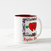 Romantic Hearts Mok (Voorkant rechts)