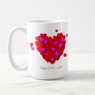 Romantic Hearts Valentine’s cup Koffiemok