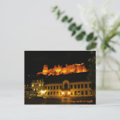 Romantic Heidelberg-kasteel 's nachts Briefkaart (Staand voorkant)