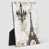 Romantic Herfst Autumn verliest de Parijse oliefow Fotoplaat (Zijkant)