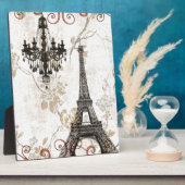 Romantic Herfst Autumn verliest de Parijse oliefow Fotoplaat (Zijkant)