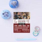 Romantic het Plaatsen, de Gebeurtenis van de Snelh Flyer (Enkel)