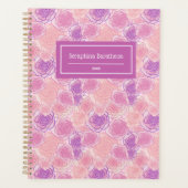 Romantic Hippy Rozen Floral - Aangepast op maat Planner (Voorkant)