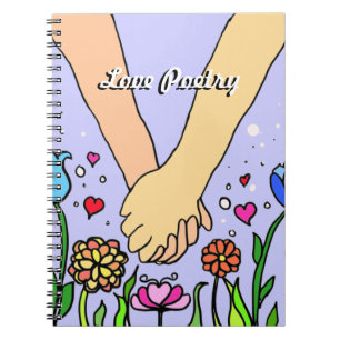 Romantic Holding Hands - afspraakje / verjaardagsc Notitieboek