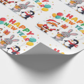 Romantic Holiday Design Wrapping Paper Cadeaupapier (Hoek)