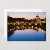 Romantic Holiday in Rome, Italië Briefkaart (Voorkant / Achterkant)
