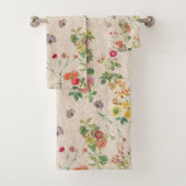 Romantic Home Wildbloemen Bad Handdoek (Insitu)