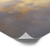 Romantic Ice Skating Couple Christmas Wall Art Poster (Hoek)