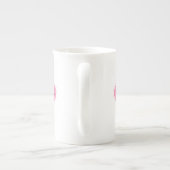 Romantic illustration My love! on a cup Porselein Kop (Achterkant)