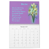 Romantic-Inspirerend agenda Kalender (Jan 2027)