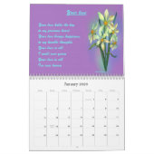 Romantic-Inspirerend agenda Kalender (Jan 2026)