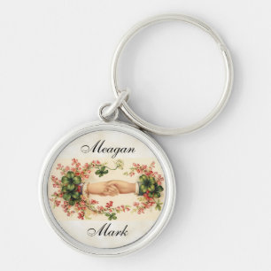 Romantic Irish Wedding Favors Sleutelhanger