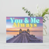 Romantic Island Dock Altijd Jubileum Flat (Staand voorkant)