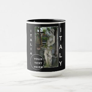 Romantic Italië aangepaste mok - kies stijl, kleur