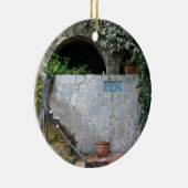 Romantic Italië dubbelzijdig aangepast ornament (Rechts)