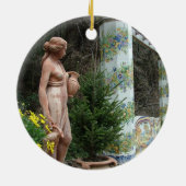 Romantic Italië dubbelzijdig aangepast ornament (Achterkant)