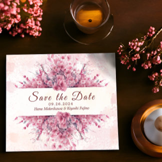 Romantic Japan Pink Cherry Blossom behalve de datu