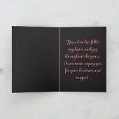 Romantic Japanese Cherry Blossoms Mother's Day Kaart (Binnen)