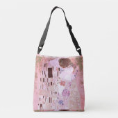 Romantic Kiss in Soft Pink Crossbody Tas (Achterkant)