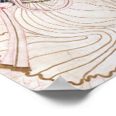 Romantic Krishna en Radha Painting Poster (Hoek)