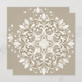 Romantic Lace Kaart (Voorkant / Achterkant)