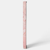 Romantic Lace Pink Floral & Pearl Phone Case Samsung Galaxy Hoesje (Linkerkant)