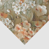 Romantic Lady In Floral Dress Decoupage Paper Tissuepapier (Detail)