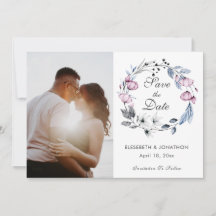 Romantic Lavender Blue Floral Blossom