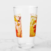 Romantic Leaves Boho – Botanical Fantasy Thank You Glas (Links)