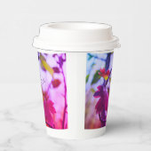 Romantic Leaves Boho – Botanical Fantasy Thank You Papieren Bekers (Rechts)