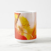 Romantic Leaves Boho – Botanical Fantasy Thanks Koffiemok (Center)