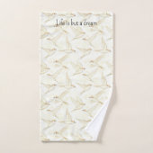 Romantic life is but a dream birds   bad handdoek (Handdoek)