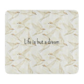 Romantic life is but a dream birds   snijplank (Voorkant)