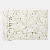 Romantic life is but a dream birds   theedoek (Horizontaal)