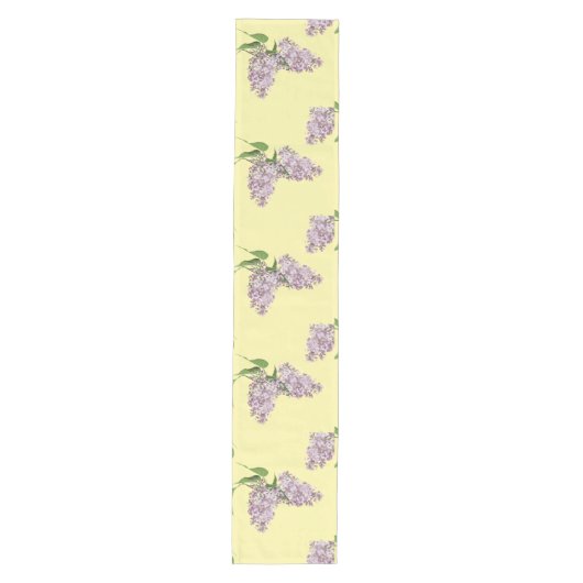 Romantic Lilacs on Cream Table Runner Medium Tafelloper (Voorkant)