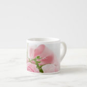 Romantic Love Espresso Mok Pink Flower Bouquet (Voorkant rechts)