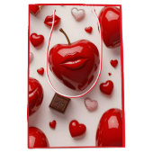 Romantic Love Gift Bag Medium Cadeauzakje (Voorkant)