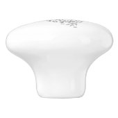 Romantic Love Heart Keramische Knop (Zijkant)