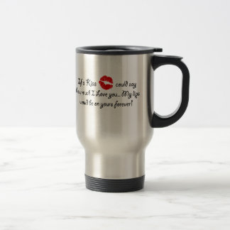Romantic Love Kiss Quote Kust Romance offerte Reisbeker