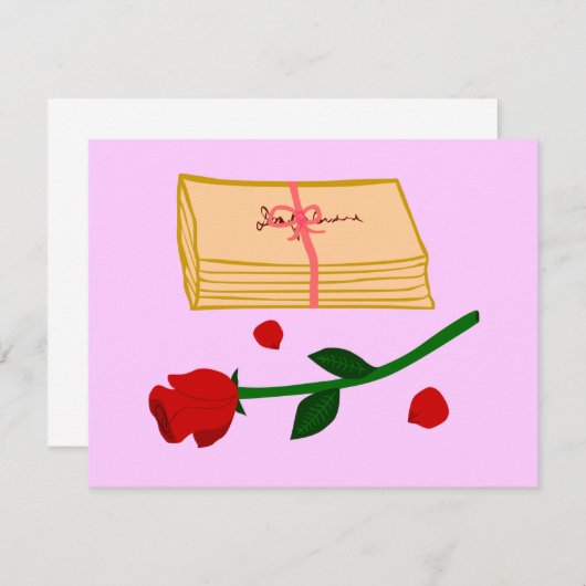 Romantic Love Letters (Voorkant / Achterkant)