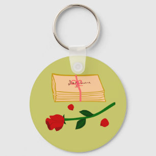 Romantic Love Letters Sleutelhanger