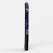 Romantic Love Paarse Valentijn Glitter Rozen Case-Mate iPhone Case (Achterkant/rechts)