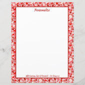 Romantic Love Pink Red Hearts Valentine Day (Voorkant)