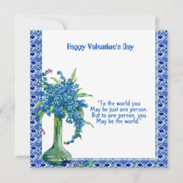 Romantic Love Quote, liefje, Floral Vase, aangepas