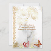 Romantic Love Quote Rozen Gold Valentijn (Voorkant)