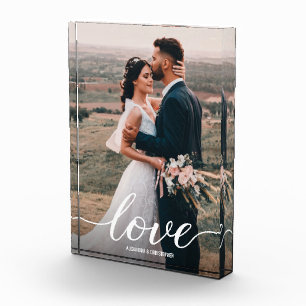 Romantic Love Script Weduwfoto Passen getrouwd Fotoblokken