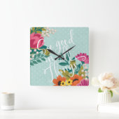 Romantic Luxe XI | Zie Goed in alles Vierkante Klok (Huis)