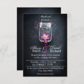 Romantic Magic Jar with loto flower Kaart (Voorkant / Achterkant)